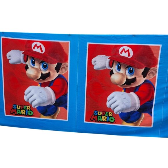 Uncut 8 Panels Nintendo Super Mario cotton Fabric 36x45" each Fabric Craft - Picture 9 of 12